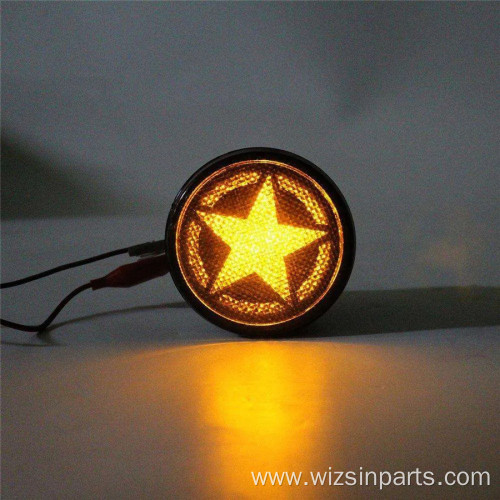 Smoked LED Star Amber Turn Signals